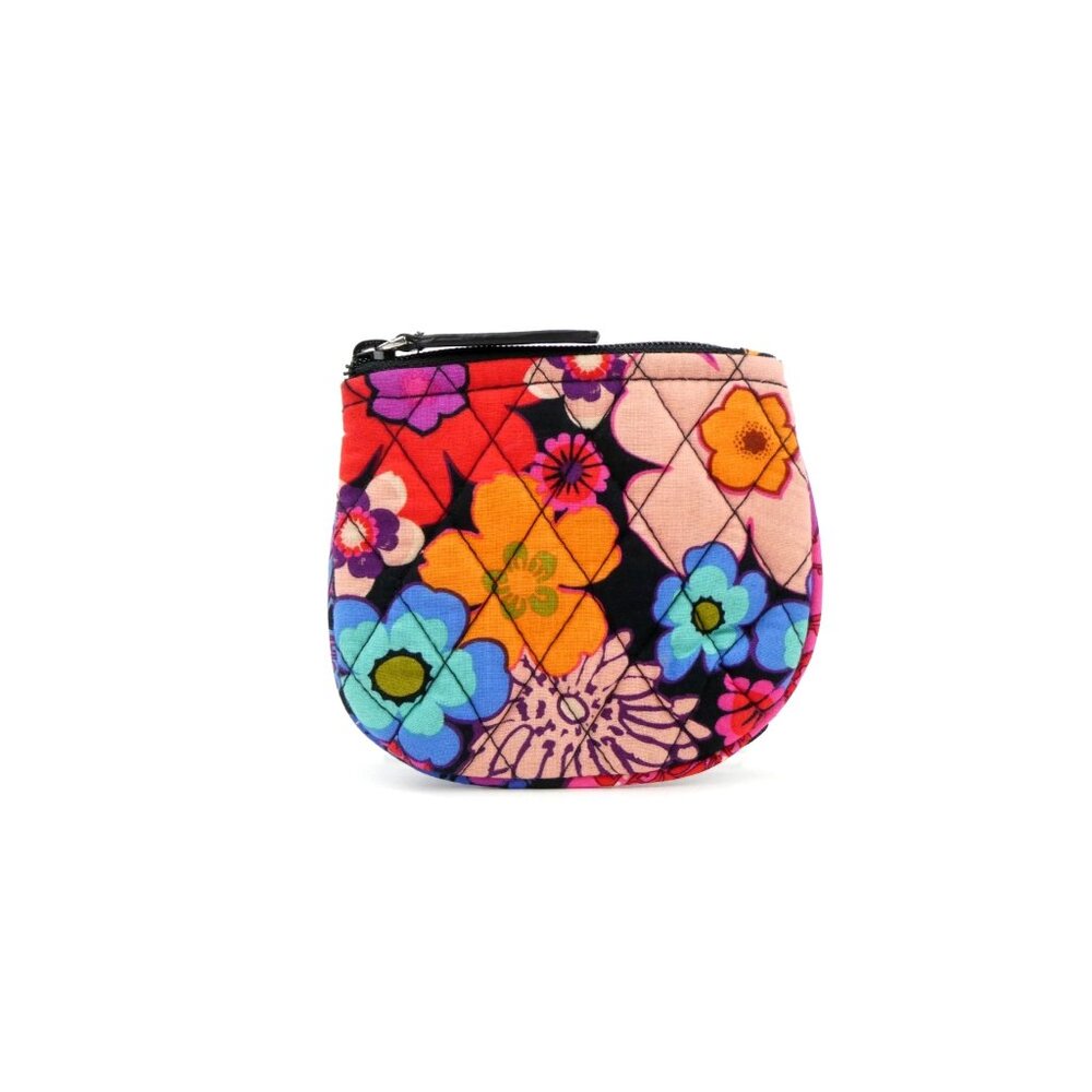 Vera Bradley Floral Fiesta Zip Coin Purse